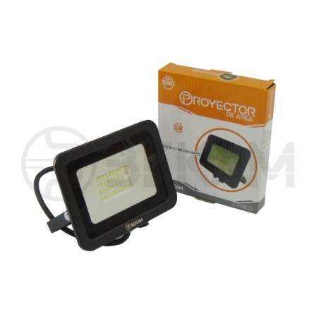Reflector LED Eco 100W Negro - Bekam