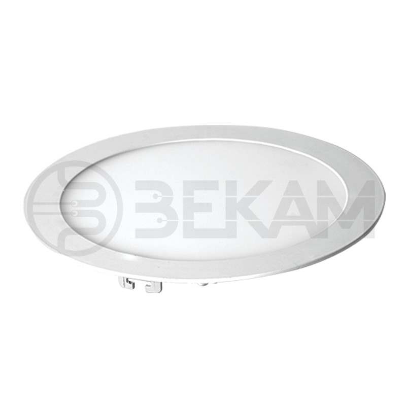 Panel LED Redondo Embutido 18W - Bekam