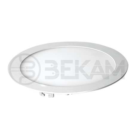 Panel LED Redondo Embutido 18W - Bekam