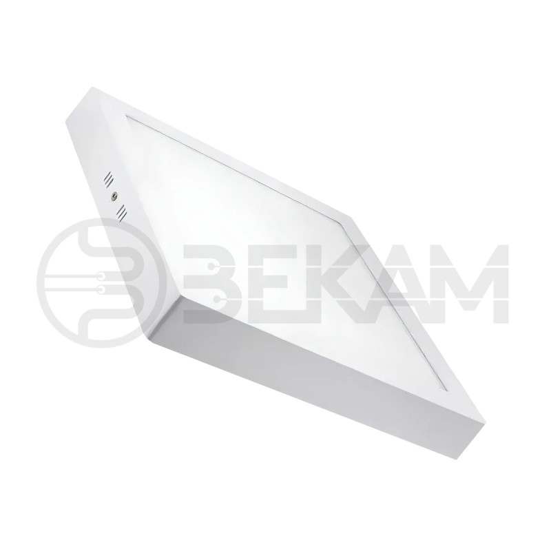Panel LED Cuadrado Sobrepuesto 24W - Bekam