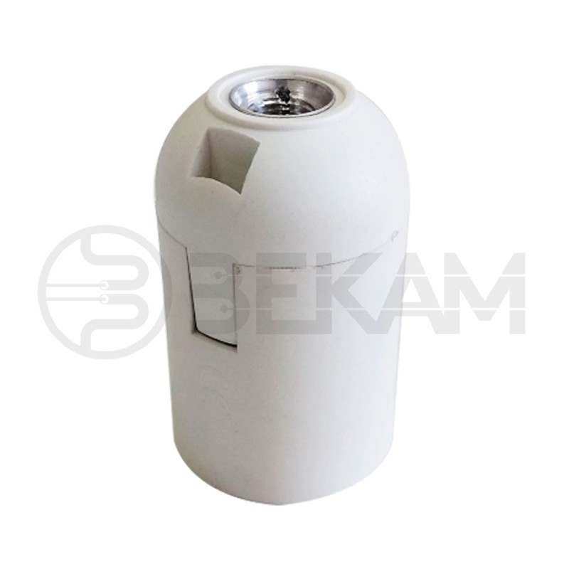 Portalámpara Termoplástico E27 - Bekam