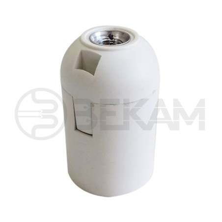 Portalámpara Termoplástico E27 - Bekam