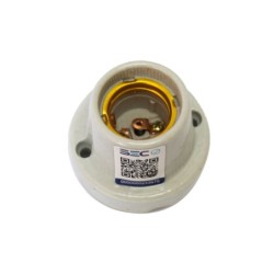 Portalámpara Base Recta Loza - Bekam