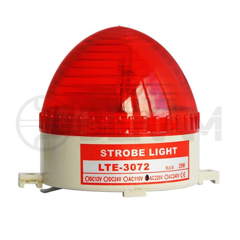 Baliza Destello LED Roja 220V - Bekam