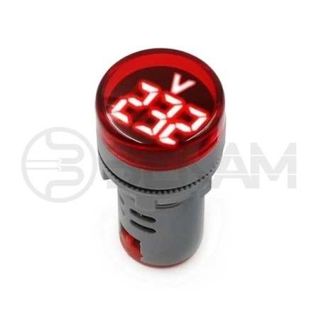 Luz Piloto Voltímetro Rojo - Bekam